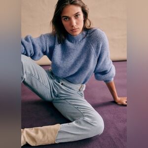 Sezane Otis Jumper Sky Blue